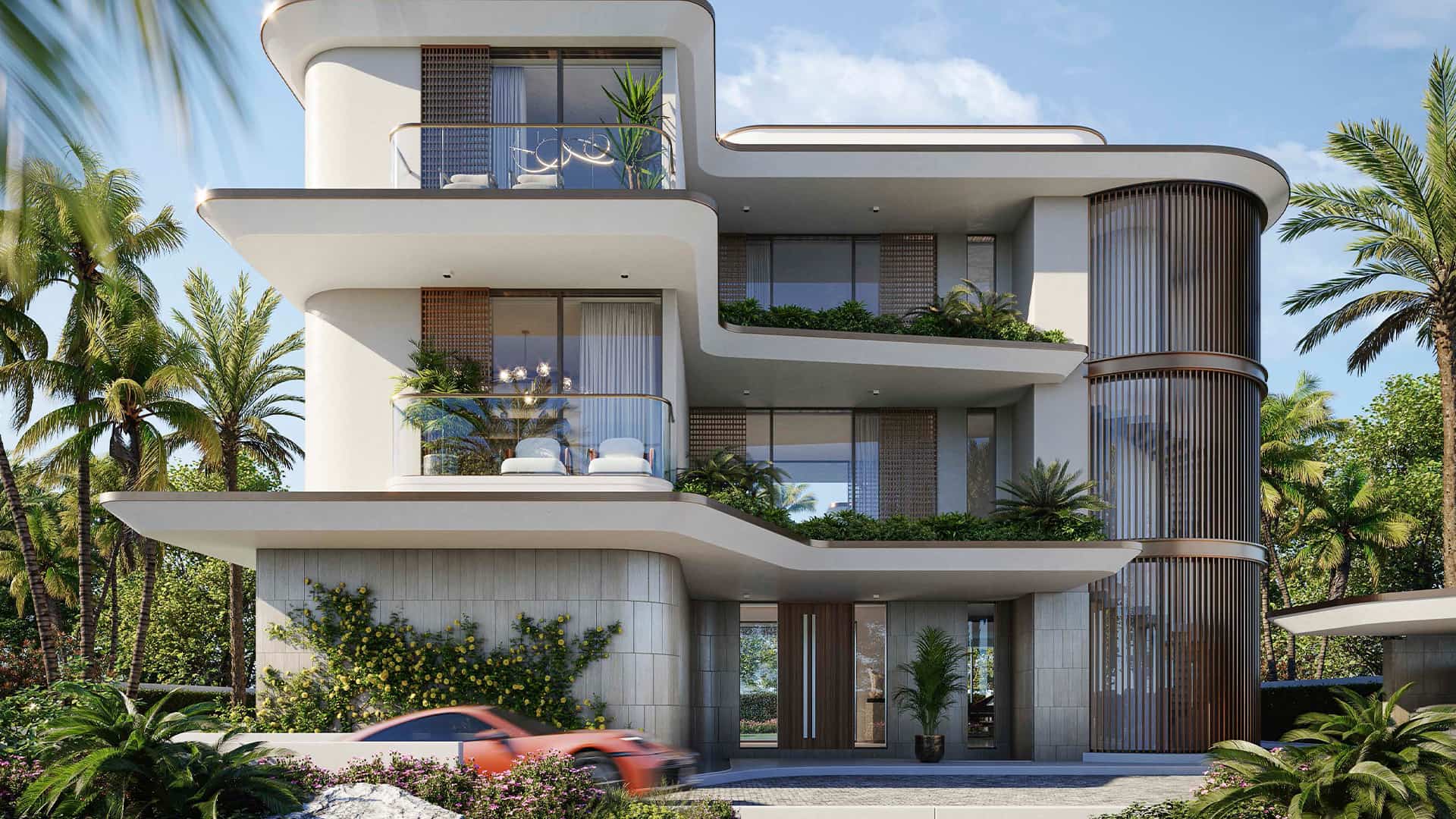 Completed Dubai luxury villa representing delivery